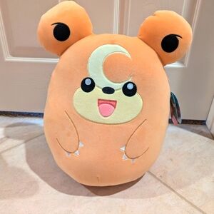Pokemon Center Exclusive Teddiursa Squishmallow